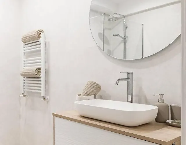 Apartment Moderno Y Calido A 9 Min De La Playa